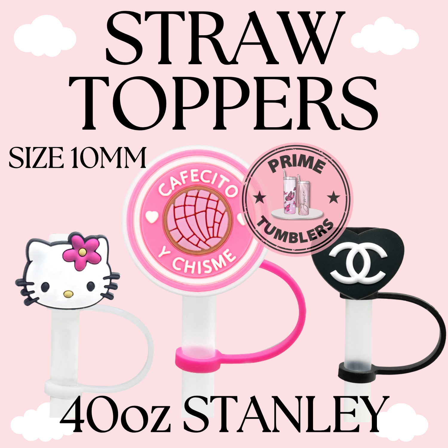 STANLEY STRAW TOPPERS