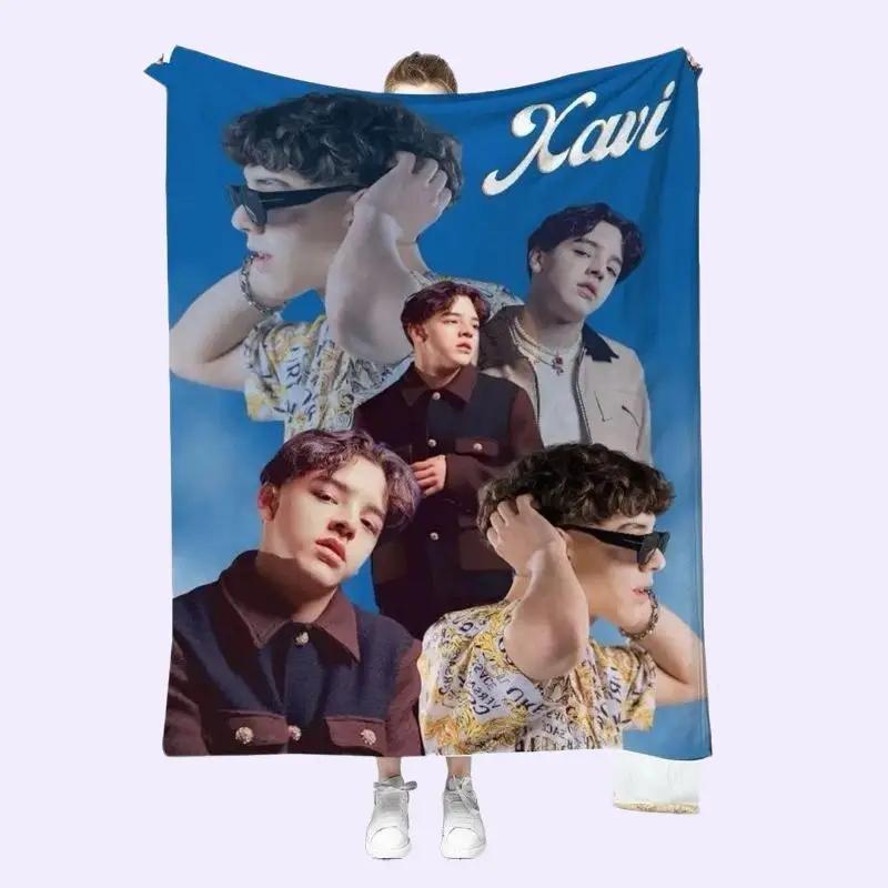 Xavi soft Blanket Cobija Juvenil Estilo Pop – Diseño Moderno y Decorativo musical   unisex