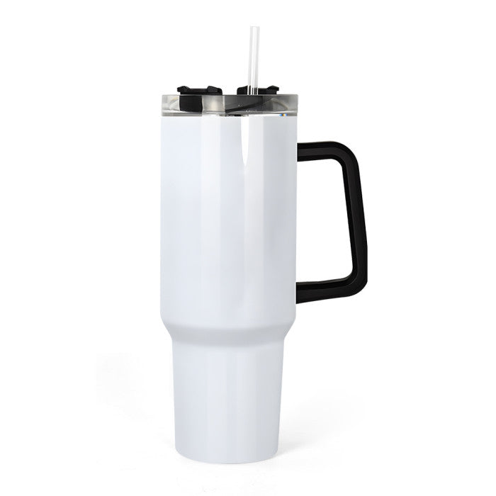 40oz COLORED Handle Sublimation Tumblers