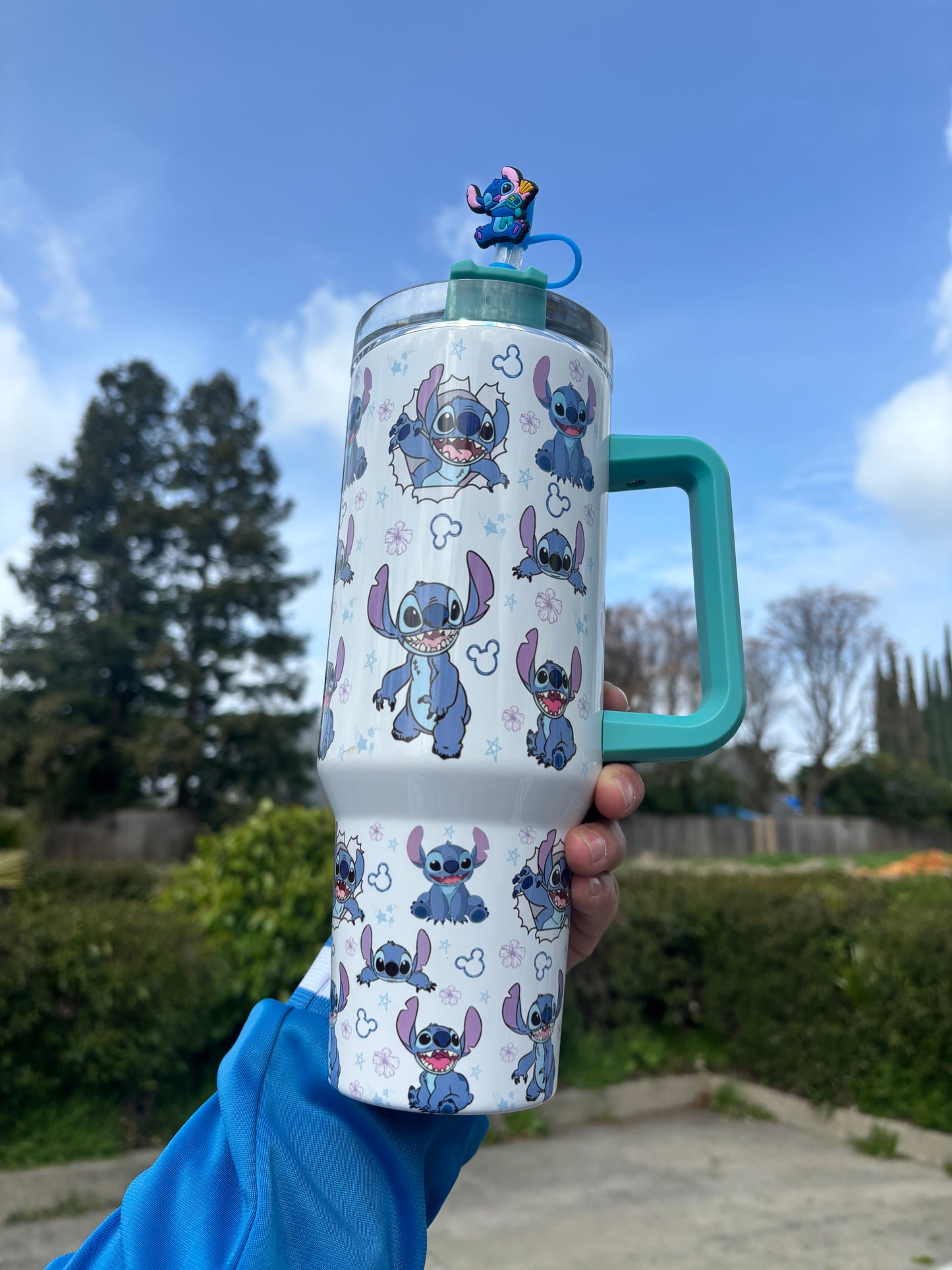 STITCH teal 40oz Tumbler STANLEY cup HK