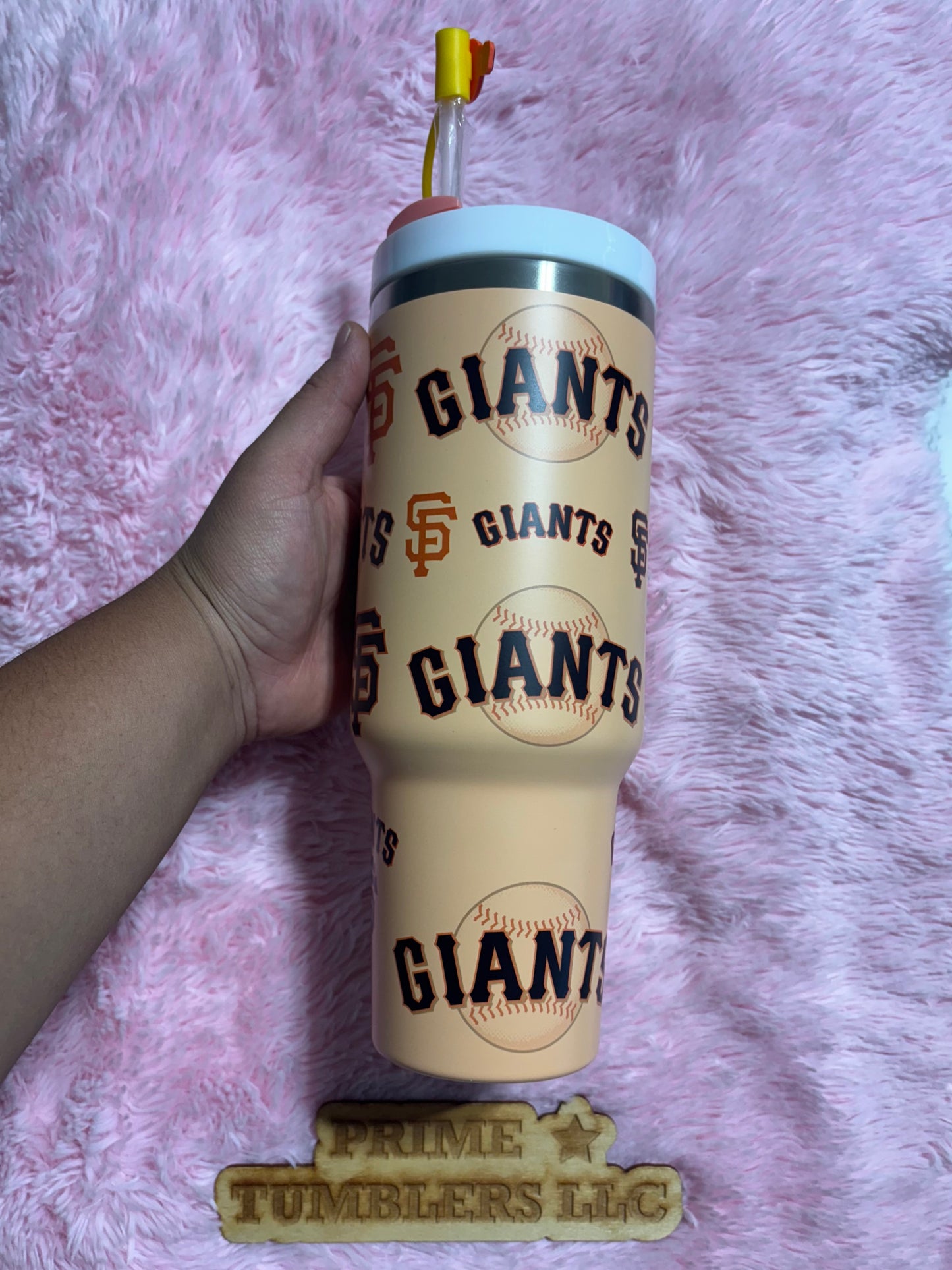 San Francisco Giants
Baseball team 40oz Stainless Steel Tumbler | Stanley Dupe blue NFL