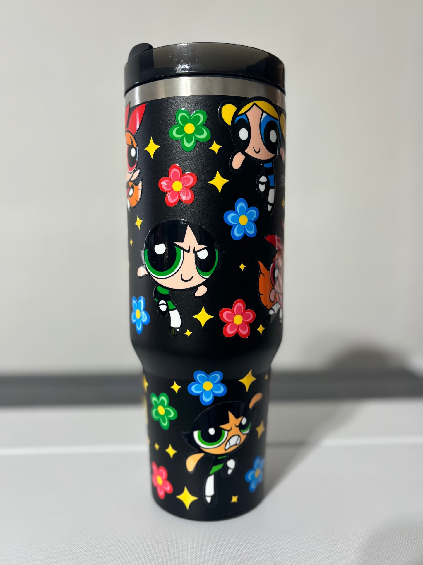 Powerpuff Girls 40oz Tumbler (STANLEY Dupe)