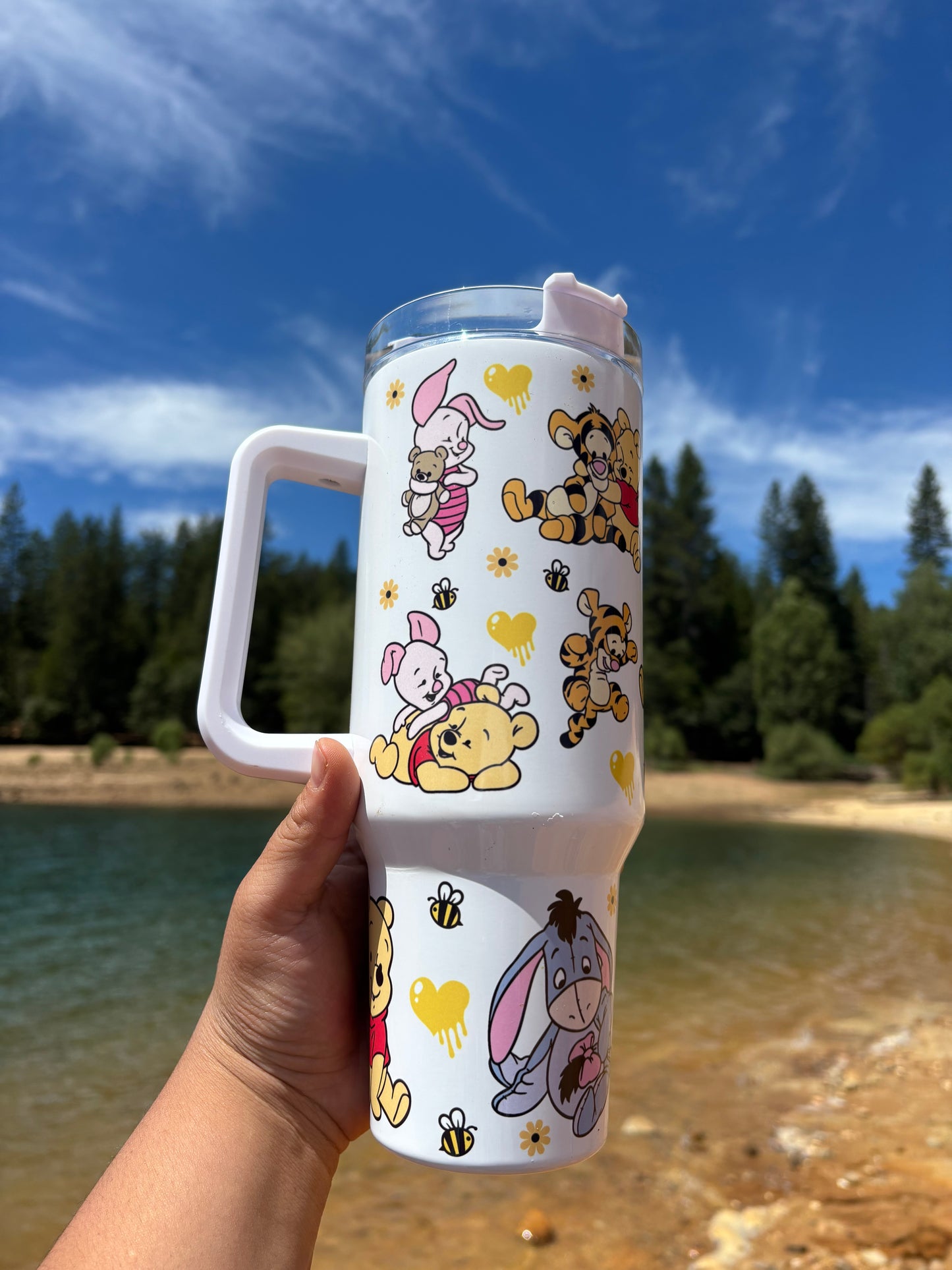 WINNIE THE POOH and FRIENDS 40oz Tumbler STANLEY Dupe cup