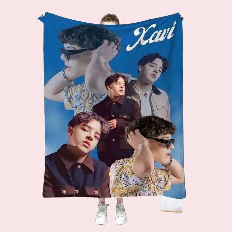Xavi soft Blanket Cobija Juvenil Estilo Pop – Diseño Moderno y Decorativo musical   unisex