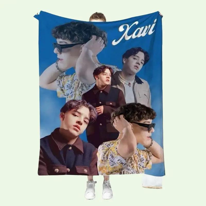 Xavi soft Blanket Cobija Juvenil Estilo Pop – Diseño Moderno y Decorativo musical   unisex