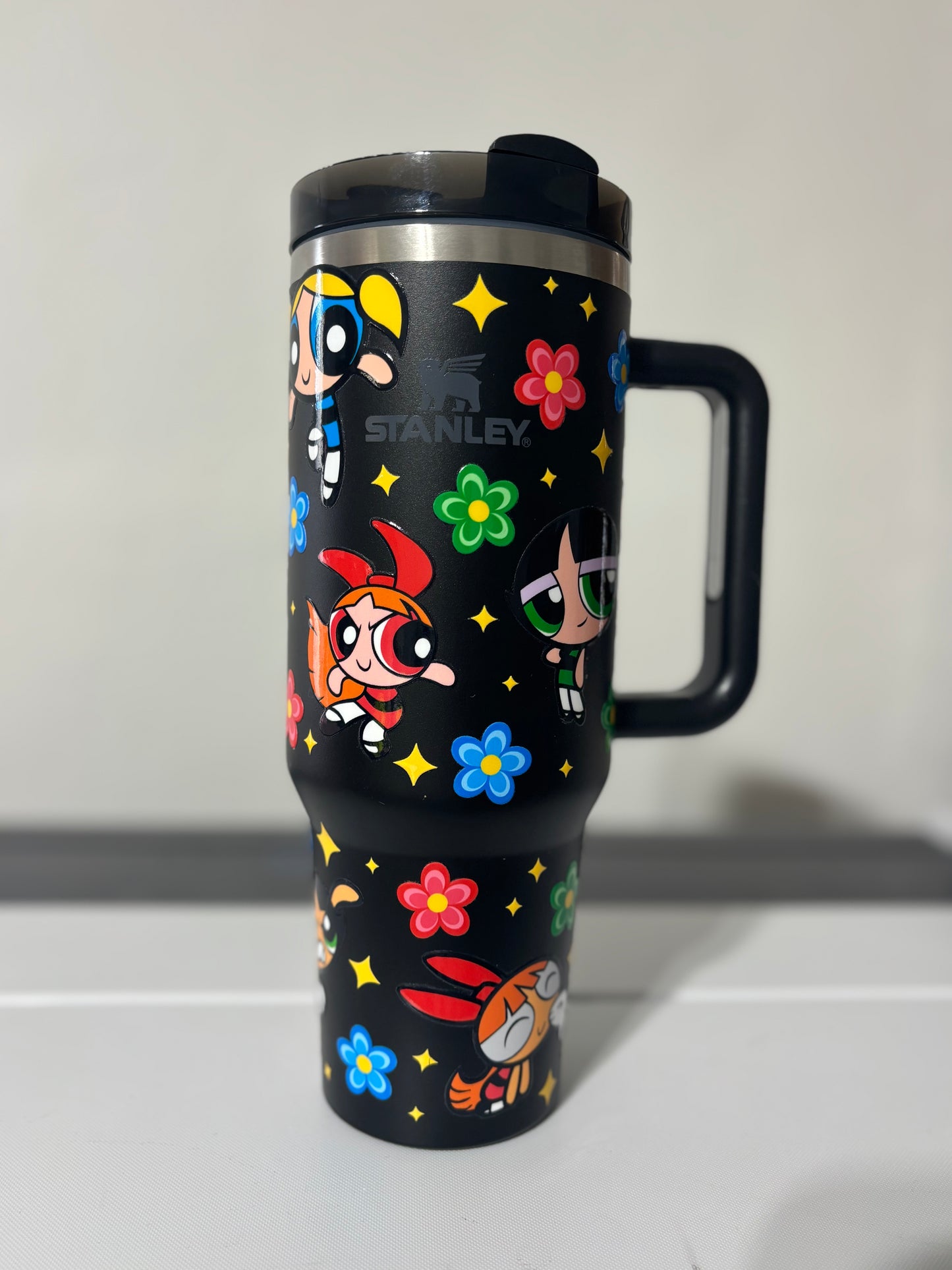 Powerpuff Girls 40oz Tumbler (STANLEY Dupe)