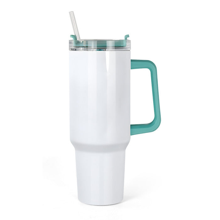 40oz COLORED Handle Sublimation Tumblers