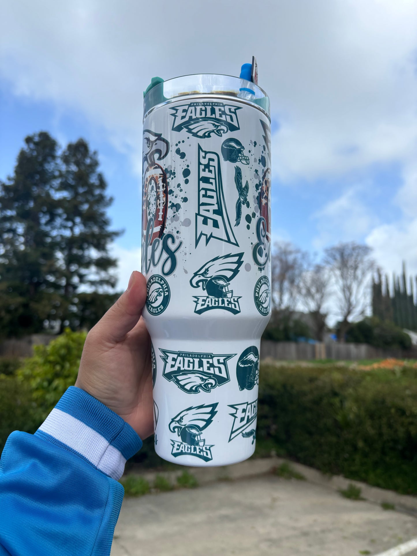 EAGLES football 40oz STANLEY