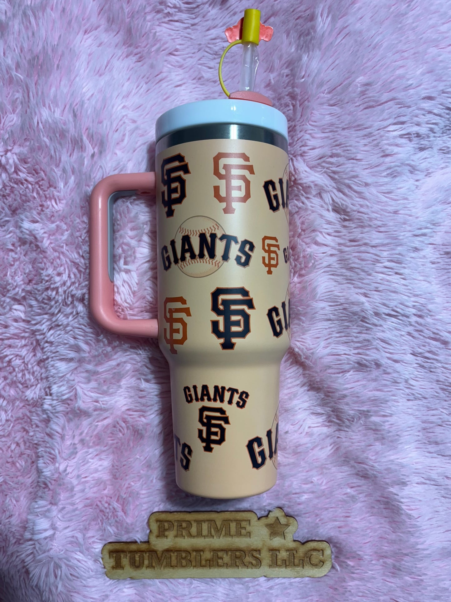San Francisco Giants
Baseball team 40oz Stainless Steel Tumbler | Stanley Dupe blue NFL