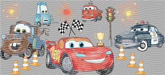 Disney/Pixar movie CARS Lightning McQueen, Mater, Sheriff,  Guido, Luigi and Red 16oz UVDTF cup wrap, ready to apply STICKERS Decals car
