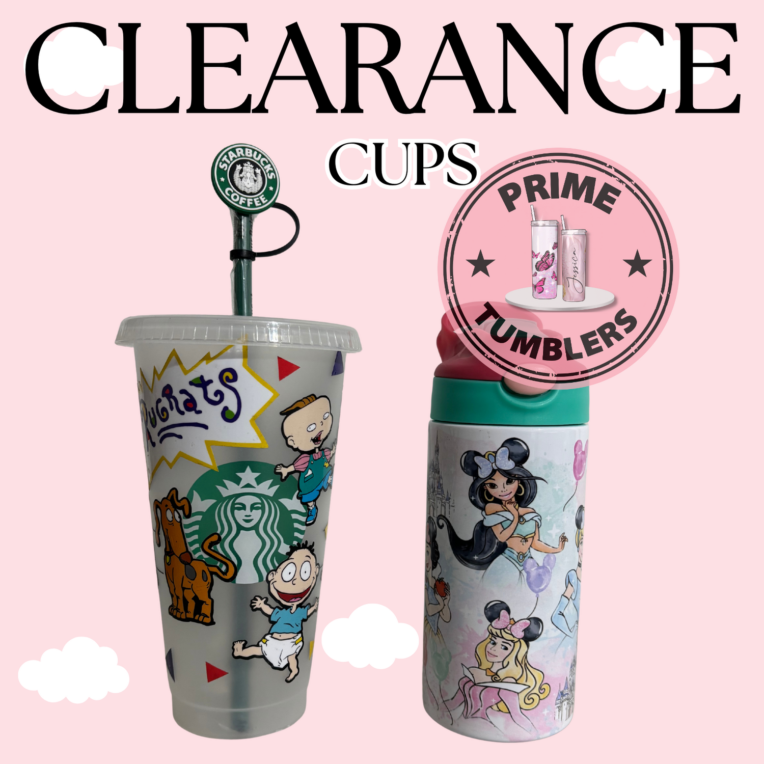CLEARANCE CUPS