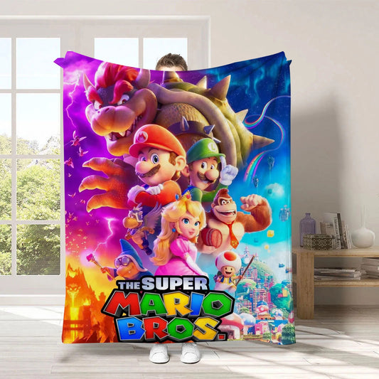 Mario Bros soft Blanket