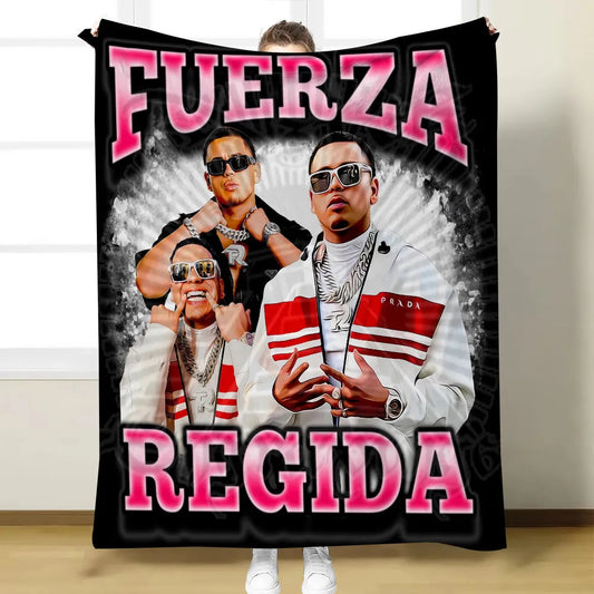Fuerza Regida pink soft Blanket