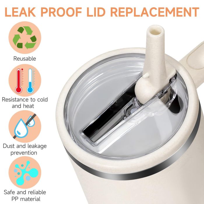 40oz Flip top replacement spillproof LID