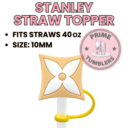 LV logo 40oz Straw Topper
