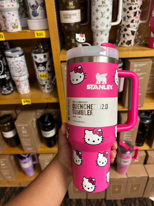 Hello Kitty hot PINK 40oz Tumbler Cup