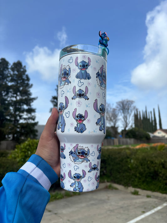 STITCH teal 40oz Tumbler STANLEY cup HK